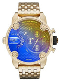 Diesel DZ7347 Mr. Daddy Chronograph Men's Watch - Blue Dial & Gold Stainless Steel Strap