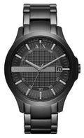 Armani Exchange Hampton AX7101 Men's Watch - Black Dial with Black Stainless Steel Bracelet
