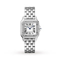 Panthère de Cartier Medium Model Watch - 27mm, Steel, Silver Dial, Ref. W4PN0008
