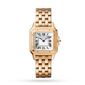 Panthère de Cartier Medium Model Watch - 27mm, 18K Rose Gold, Silver Dial, Ref. WGPN0007
