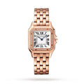 Panthère de Cartier Medium Model Watch - 27mm, 18K Rose Gold, Silver Dial, Ref. WJPN0009
