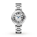 Ballon Bleu de Cartier 33 Watch - 33mm, Steel, Silver Dial, Ref. WSBB0044
