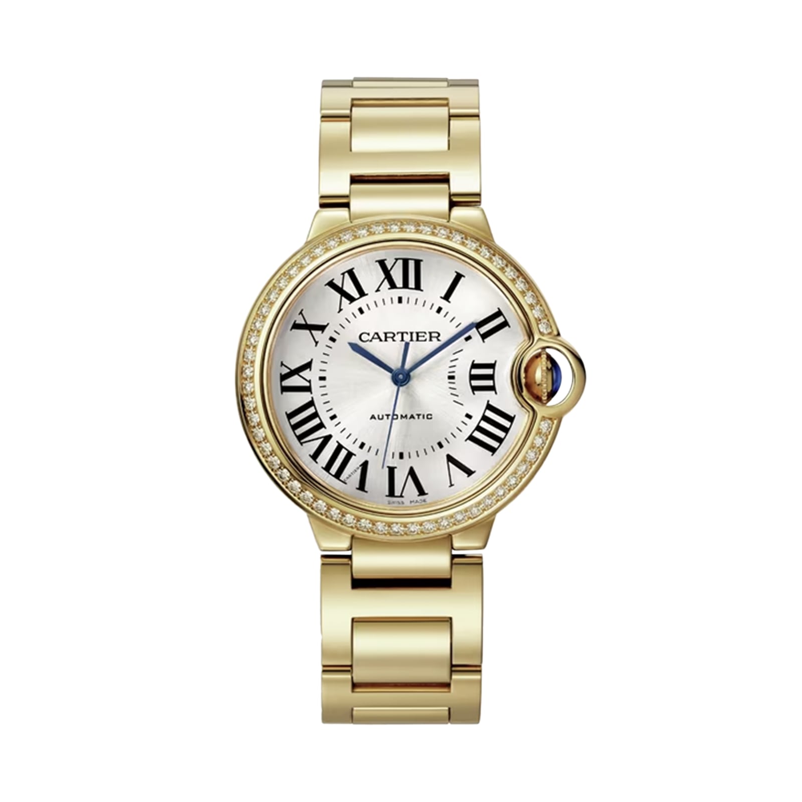 Ballon Bleu de Cartier 36 Watch - 36mm, 18K Yellow Gold, Sunray Dial