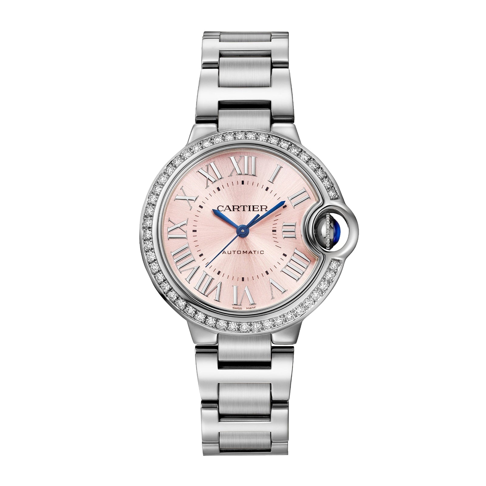 Ballon Bleu de Cartier 33 Watch - 33mm, Steel, Sunray Dial, Ref. W4BB0037