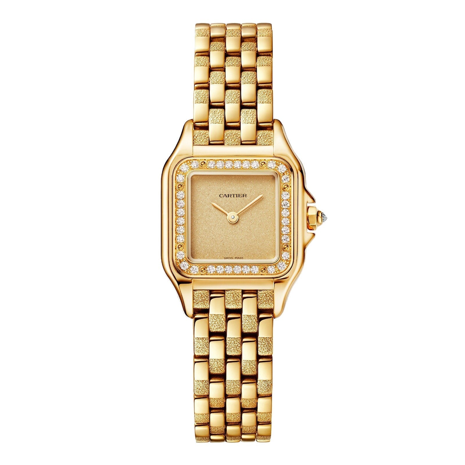 Panthère de Cartier Small Model Watch - 22mm, 18K Yellow Gold, Gold Dial