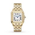 Panthère de Cartier Large Model Watch - 31mm, 18K Yellow Gold, Silver Dial