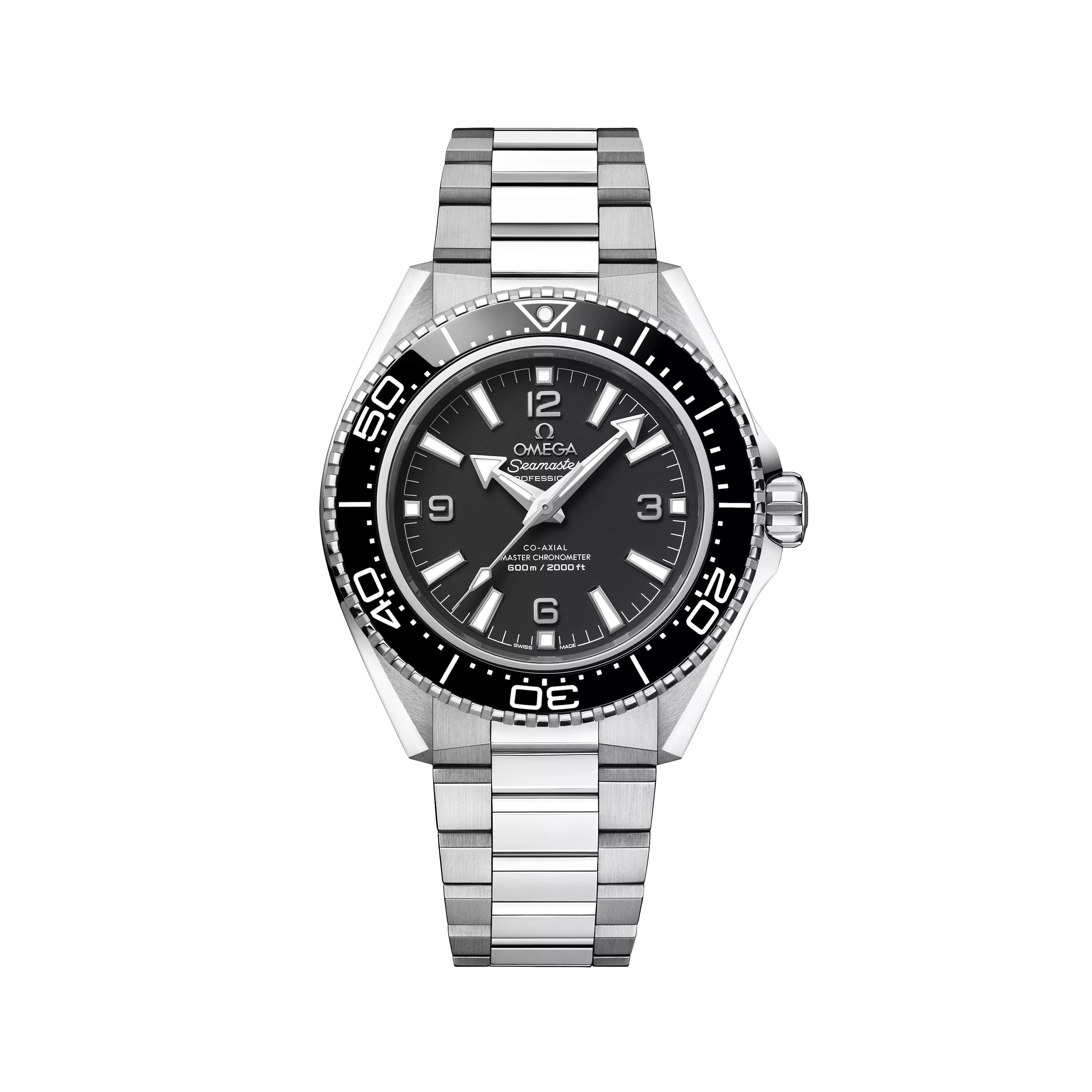 Omega Seamaster Planet Ocean 600M 42mm Watch - Black on Bracelet