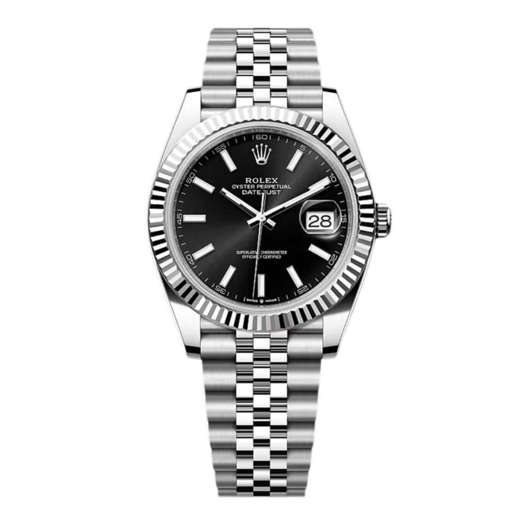 Rolex Datejust Black Dial 41mm 126334 Watch