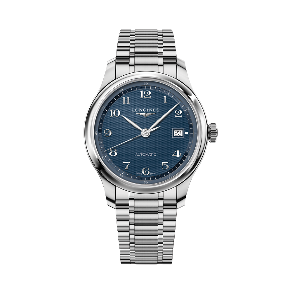 Longines Master 39mm Watch - Blue on Bracelet