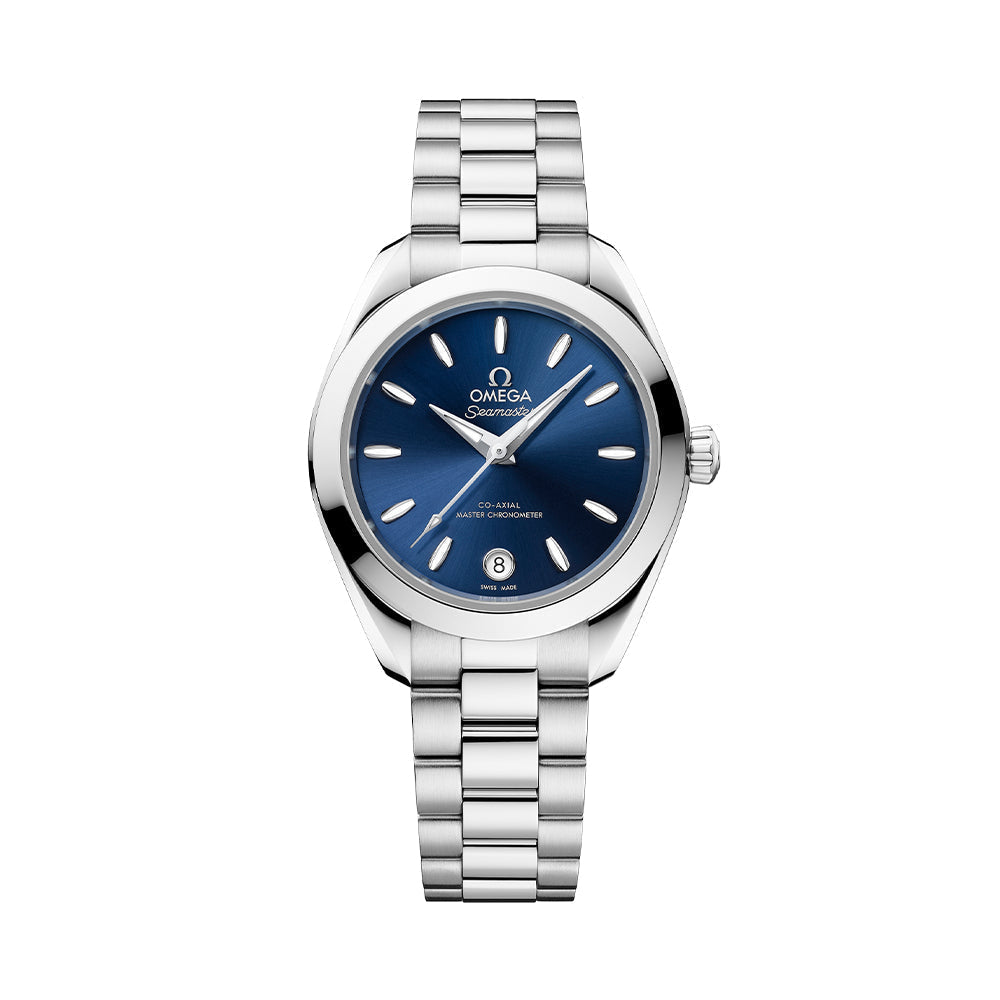 Omega Seamaster Aqua Terra 150M 30mm Watch - Blue on Bracelet
