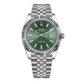 Rolex Datejust Green Dial Jubilee Bracelet 41mm Watch