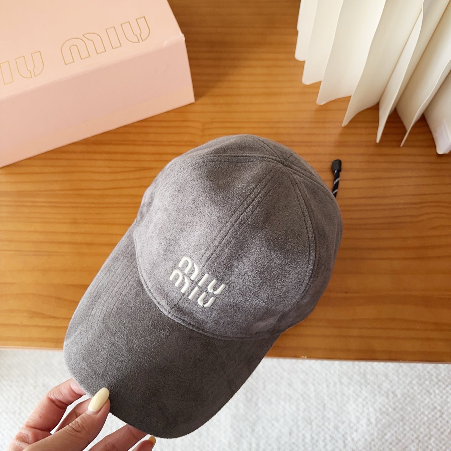 M/M Baseball Cap with Logo Embroidery