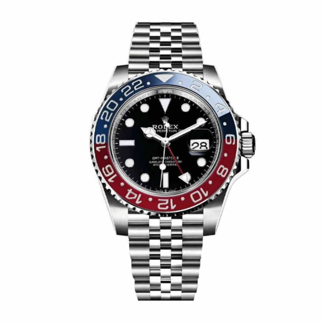 Rolex GMT Watch - Master II “Pepsi” Jubilee 126710BLRO