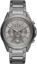 Armani Exchange Drexler AX2603 Men's Chronograph Watch - Grey Dial with Stainless Steel Bracelet