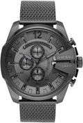 Diesel DZ4527 Mega Chief Chronograph Men's Watch - Black Dial & Black Mesh Strap