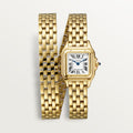 Panthère de Cartier Small Model Watch - 22mm, 18K Yellow Gold, White Dial, Ref. WGPN0046