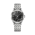 Longines Heritage Classic Sector Dial 38.5mm Watch - Black on Bracelet