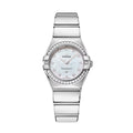 Omega Constellation Diamonds Quartz 25mm Watch - White, Mother - of - Pearl on Bracelet