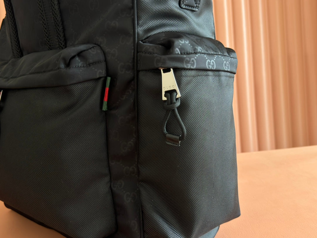 GUCCI NEXUS LARGE TOTE BAG 40 IN BLACK  NYLON