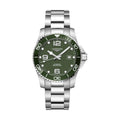 Longines HydroConquest 41mm Watch - Green on Bracelet