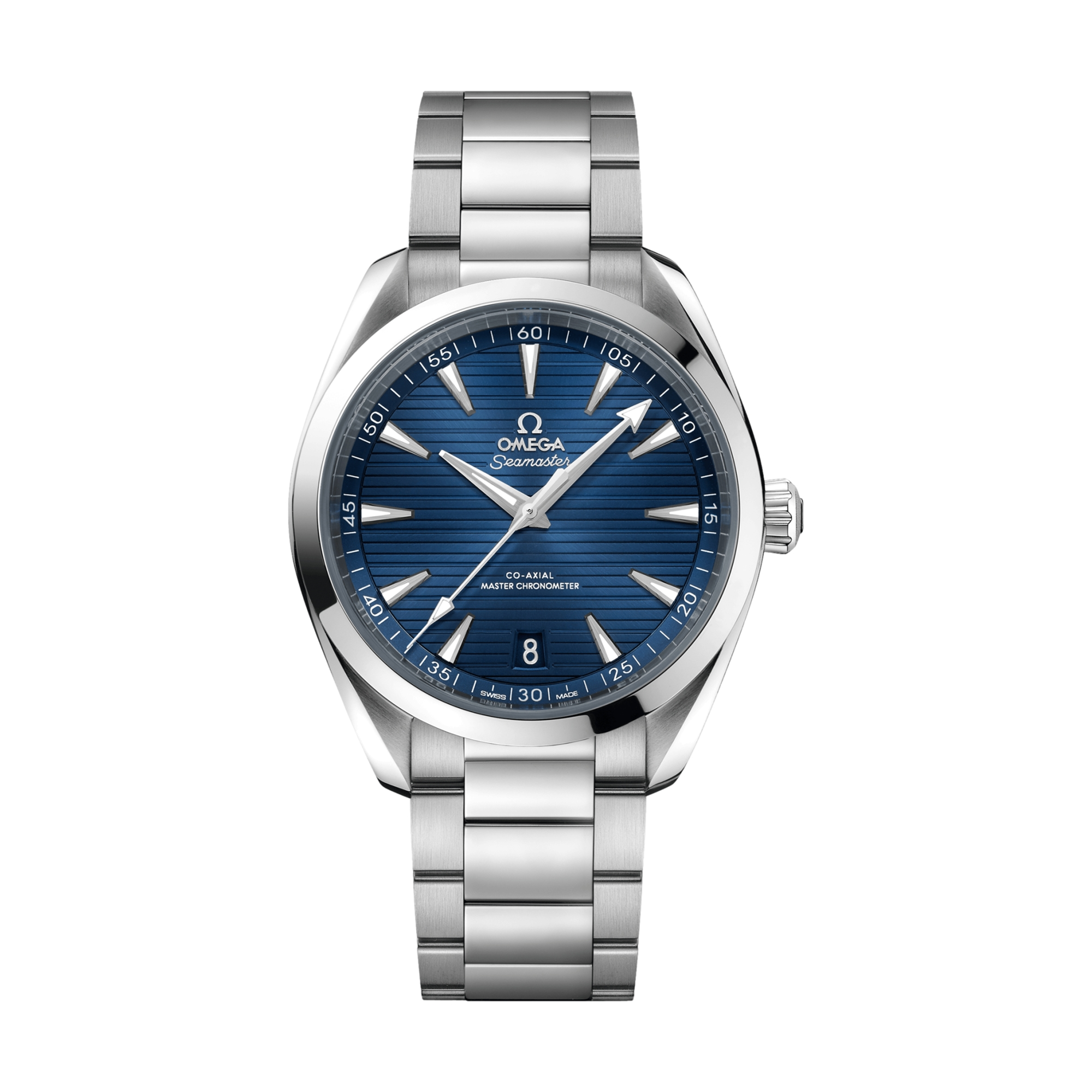 Omega Seamaster Aqua Terra 150M 41mm Watch - Blue on Bracelet