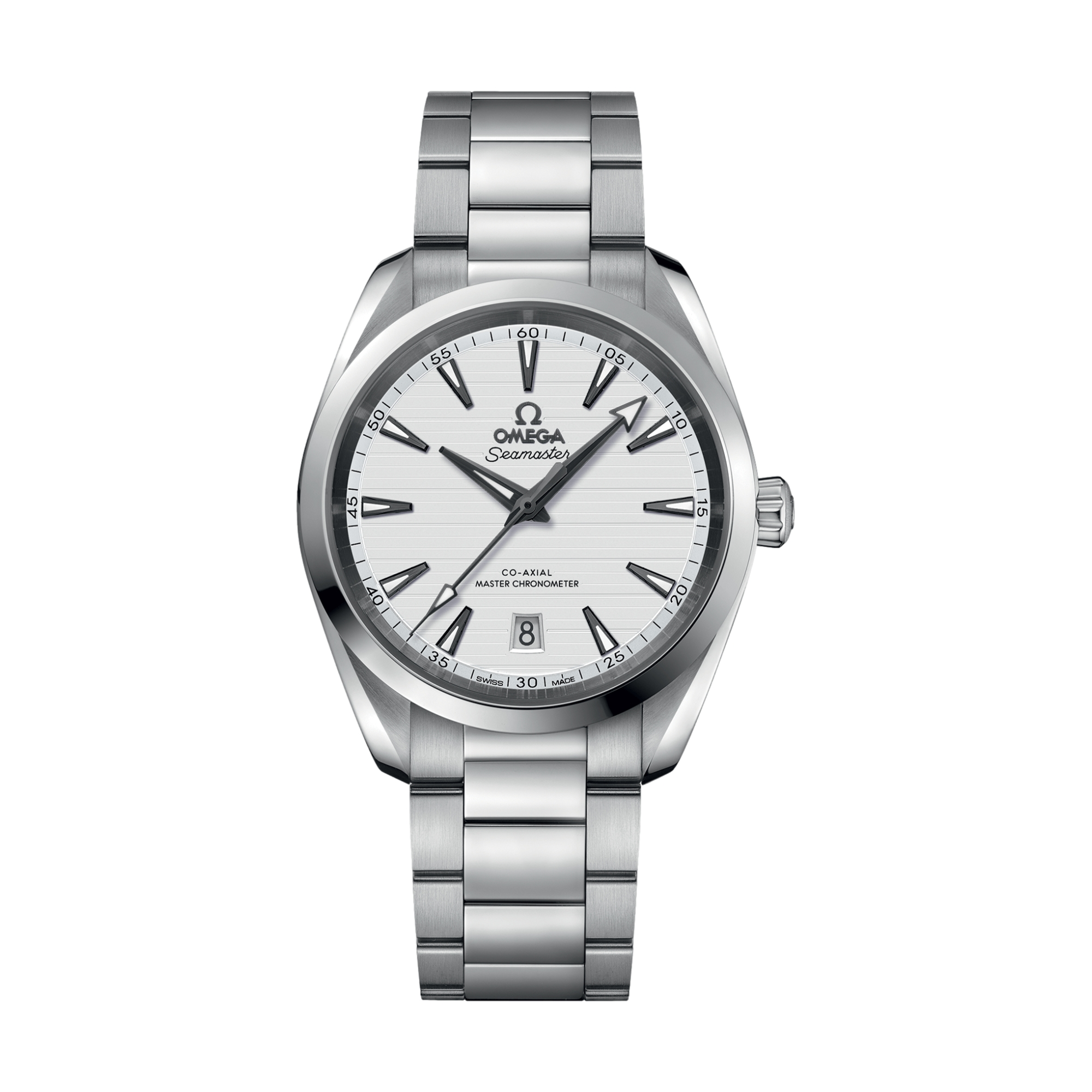 Omega Seamaster Aqua Terra 150M 38mm Watch - Silver on Bracelet