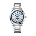 Omega Seamaster Aqua Terra 150M Small Seconds 41mm Watch - Silver, Blue Accents on Bracelet