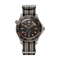Omega Seamaster Diver 300M 007 Edition 42mm Watch - Brown on Fabric Strap