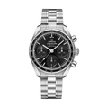Omega Speedmaster Chronograph 38mm Watch - Black on Bracelet