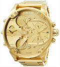 Diesel DZ7399 Mr. Daddy 2.0 Chronograph Men's Watch - Gold Dial & Gold Stainless Steel Strap